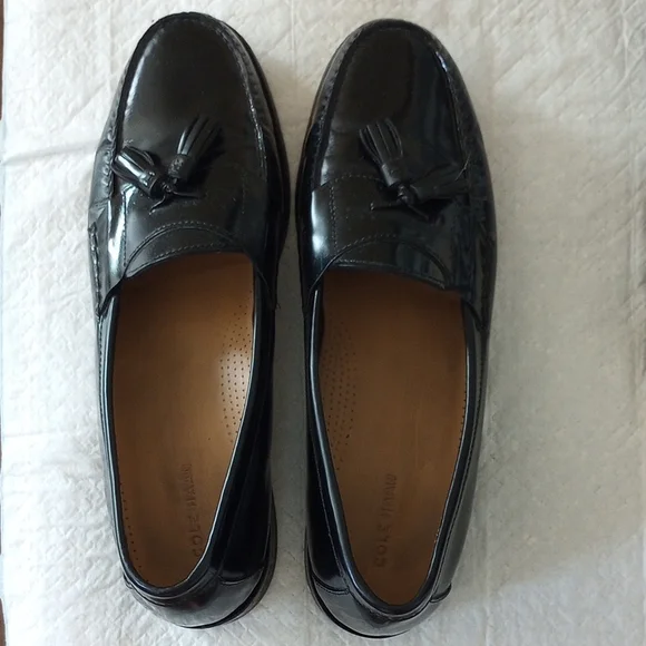Cole Haan Men's Pinch Tassel Leather Loafers - Picture 9 of 9